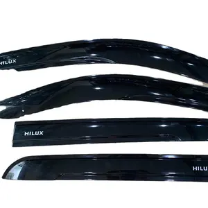 Tự động phụ kiện bên ngoài mưa cửa sổ làm lệch hướng Vent Sun Visor Shield cho Hilux Revo