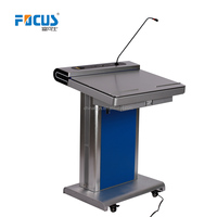Couvercle coulissant en aluminium multimédia support de podium numérique pour salle de conférence extérieure auditorium église école hôtel salle de sport