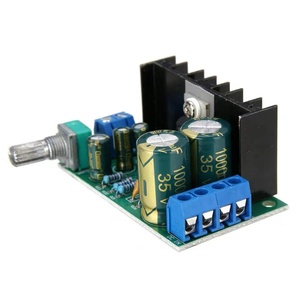 Tda2050 Board khuếch đại công suất âm thanh 5-120W DC12-24V điều khiển âm lượng loa âm thanh mô-đun tự làm Máy phân tích phổ âm thanh - Product Image 2