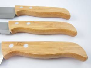Ensemble de couteaux de cuisine en bambou de nouvelle conception, ligne royale - Product Image 2