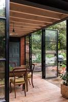 Puertas de Vidrio con Marco de Acero de Diseño Francés, Marco Delgado, Certificación AS2047, Superficie Acabada para Uso Exterior en Villas de Lujo