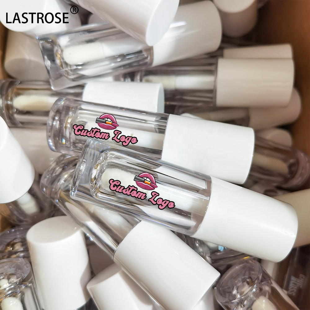 Wholesales long lasting clear lip gloss tube 5ML lip gloss tubes packaging empty container