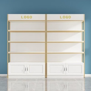 Exhibidores de Metal y Madera de Estilo Moderno, Estante de Exhibición de Cosméticos para Tiendas Minoristas, Suministro Directo de Fábrica - Product Image 3