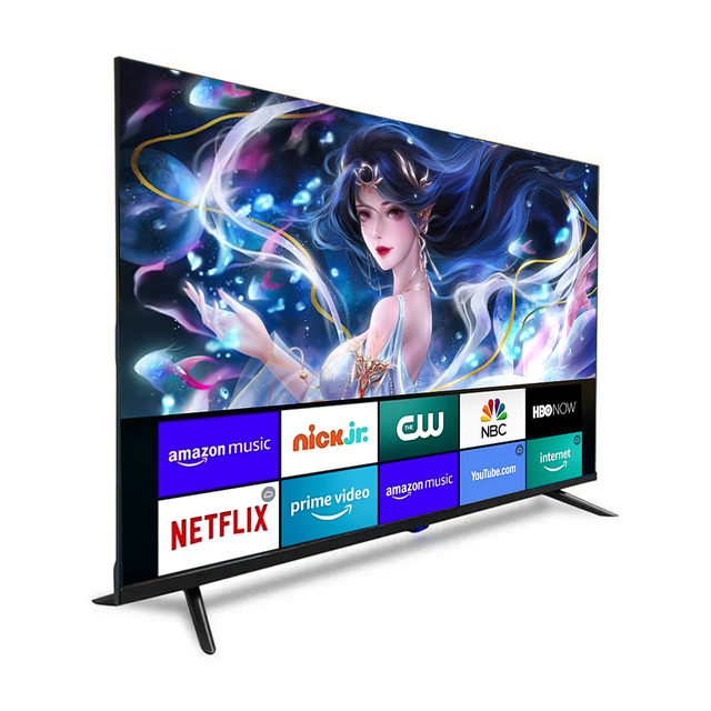 Télévision 55 Inch Smart TV 55" 4K UHD Android QLED 8K LED Television 24 32 43 50 55 65 70 75 85Inch TV Televisores Inteligentes