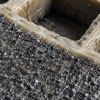 Grille de sécurité en PRV pour tunnel minier, antidérapante, ignifuge, en fibre de verre, couverture de passerelle découpée et extrudée pour tunnel souterrain