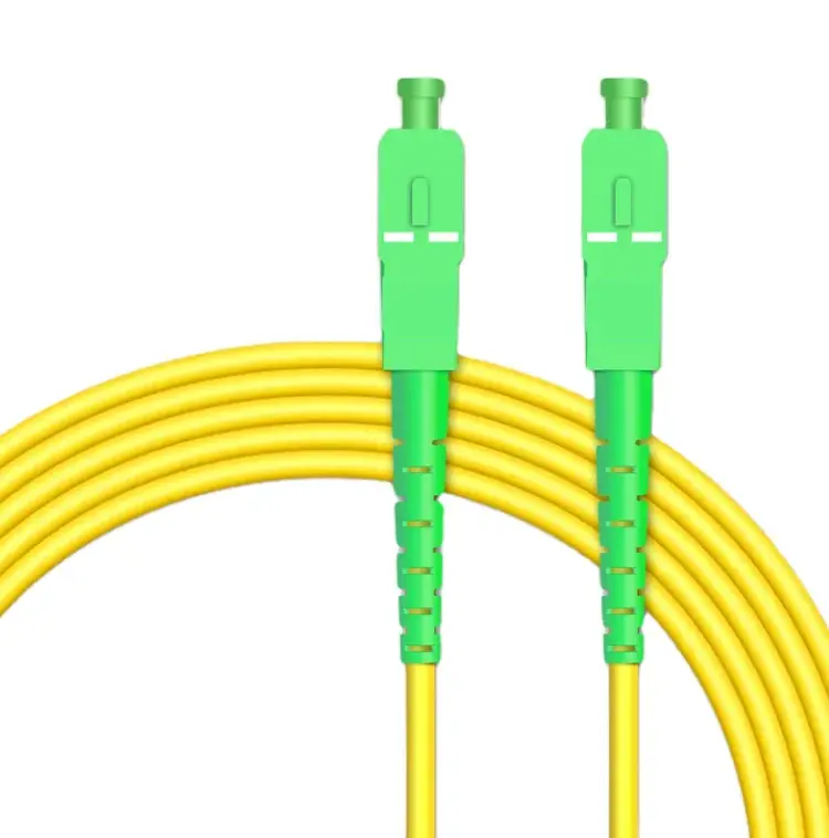 Cavo in fibra ottica da SC a SC ponticello cavo in fibra ottica a treccia Patch cavo Ftth Fiber ottiche 1 2 3 5 10 metri SC FC LC ST