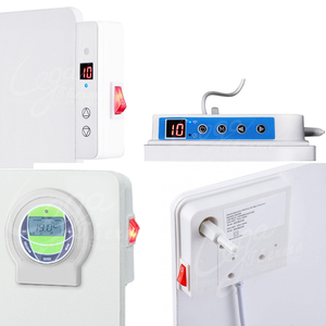 Photos personnalisées Thermostat à distance à convection 425W <span class=keywords><strong>LED</strong></span> électrique ultra-mince <span class=keywords><strong>plat</strong></span> à peindre panneau chauffant en céramique à inertie - Product Image 6
