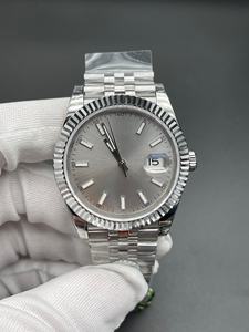 Montre mécanique pour homme de haute qualité, boîtier en acier inoxydable, fonction calendrier, cadran en cristal saphir, étanche, 44 mm - Product Image 3