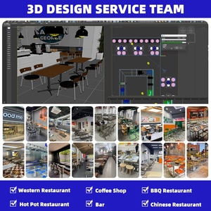 Ensemble table et chaises en contreplaqué de bouleau <span class=keywords><strong>russe</strong></span> sur mesure pour café, restauration rapide et restaurant occidental - Fabrication SEM - Product Image 6