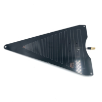 Antenne 4G LTE LPDA 600 ~ 6000MHz pour Booster de Signal Mobile. Antenne LPDA à gain élevé 6-10dBi antenne LPDA avec connecteur SMA