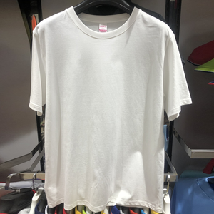 חולצת וי באיכות גבוהה אישית באיכות גבוהה עם לוגו ריק מתאים רופפים 220 gsm כותנה t חולצה - Product Image 4