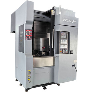 Độ chính xác cao <span class=keywords><strong>CNC</strong></span> máy tiện đứng vtc500 vtc700 vtc900 với thủy lực Chuck điện tháp pháo trung tâm quay dọc - Product Image 1