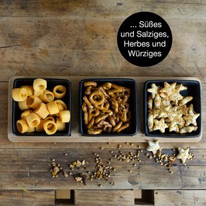 <span class=keywords><strong>Vassoio</strong></span> per aperitivo 2026 3 tazze per aperitivo in bambù e ceramica salse snack <span class=keywords><strong>vassoio</strong></span> per antipasti dessert - Product Image 5