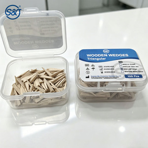 SJ Cales dentaires jetables pour <span class=keywords><strong>restauration</strong></span> interdentaire, profilées pour l'alignement des espaces interdentaires, manuelles, 100 pièces - Product Image 4