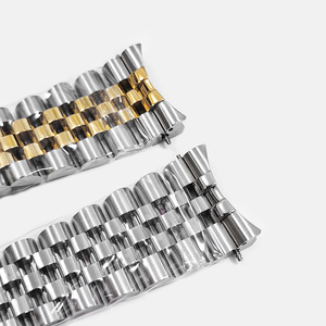 สายนาฬิกาข้อมือสแตนเลสสตีล 904L คุณภาพสูง ขนาด 20 มม. หัวเข็มขัดแบบจูบิลี่ <span class=keywords><strong>สี</strong></span>เงิน เหมาะสำหรับรุ่น 116710 126710 GMT - Product Image 3