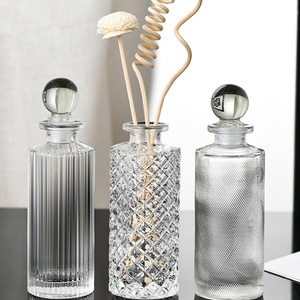 Flacon diffuseur <span class=keywords><strong>en</strong></span> <span class=keywords><strong>verre</strong></span> d'aromathérapie, Vintage, europé<span class=keywords><strong>en</strong></span>, d'aromathérapie, <span class=keywords><strong>Terrarium</strong></span> géométrique - Product Image 4