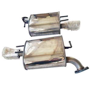 Профессиональный глушитель из нержавеющей стали с оцинкованным покрытием для Toyota Camry 2018, задний глушитель из углеродного волокна 2008-2011 - Product Image 3