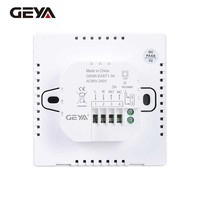 Termostato Inteligente GEYA 90V-240V 3A con Pantalla LED, Ahorro de Energía, Temperatura Constante, Programación Inteligente, Táctil y con Bloqueo para Niños