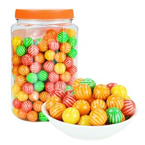 Boule de gomme à mâcher avec confiture, saveur de fruits halal et pastèque, 50g - Product Image 1