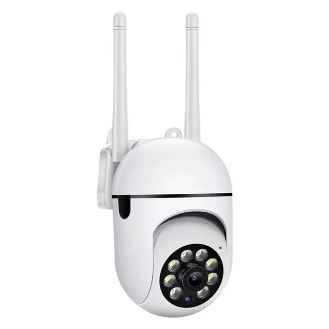 2.4/5G Smart Home Security Camera 2MP 180 Wide Angle Night Vision Automatic Tracking Cloud Storage for Home Security System