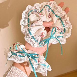 Cute Lace Hair Band and Scrunchies <b>Sweet</b> Style <b>Flower</b> Hair Accessories Made of Cloth - Product Image 4