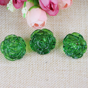 Acrylic Rose <b>Beads</b> 25x21mm For Jewelry Making Flower Shape Loose <b>Beads</b> - Product Image 4