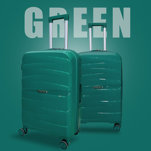 Ensemble de bagages en polyester écologique à coque rigide en PP, style moderne classique minimaliste de luxe, imperméable, avec 4 roues et serrure à combinaison, grand format - Product Image 3