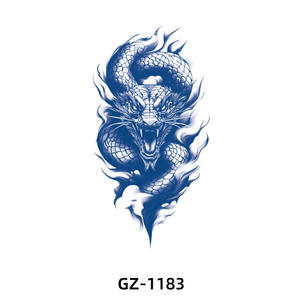 2025 nuevo impermeable <span class=keywords><strong>Tigre</strong></span> Animal <span class=keywords><strong>flor</strong></span> Artificial brazo jugo <span class=keywords><strong>tatuaje</strong></span> pegatinas semipermanente <span class=keywords><strong>tatuaje</strong></span> <span class=keywords><strong>de</strong></span> hierbas para hombres 15 días <span class=keywords><strong>de</strong></span> papel - Product Image 3