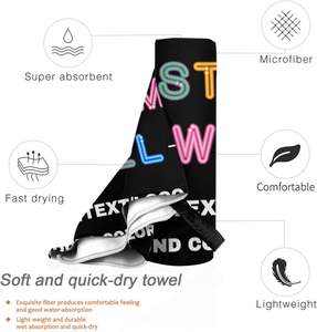 Toalla de Playa Personalizada con Imagen, Texto o Logotipo, Toallas de Microfibra de Secado Rápido para Viajes, Playa y Piscina - Product Image 2