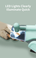 Tondeuse à ongles de chat LED à charge USB pour chiens bon marché tondeuse de toilettage pour animaux de compagnie
