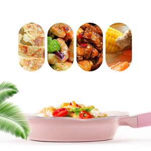 Die Cast Hồng Hoa Nhỏ Hình Dạng Bé Egg Frying Pan Sữa Pan <span class=keywords><strong>Cookware</strong></span> <span class=keywords><strong>Set</strong></span> - Product Image 2