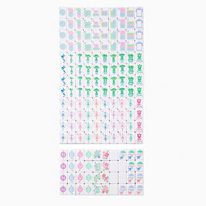 4 strati acrilico lucido Singapore <span class=keywords><strong>Mahjong</strong></span> piastrelle tespiano Lucite americano <span class=keywords><strong>Mahjong</strong></span> <span class=keywords><strong>Set</strong></span> di piastrelle - Product Image 3