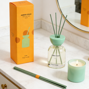 Set di Diffusori di Aromi di Lusso Personalizzati con Logo, Oli Essenziali <span class=keywords><strong>Naturali</strong></span>, Bastoncini Profumati, Deodorante <span class=keywords><strong>per</strong></span> Ambienti - Product Image 6