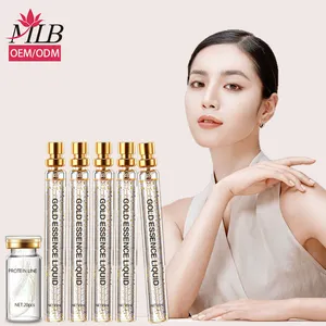 Soluble Protein Thread And Nano Gold Essence Active Absorbent Collagen Silk Thread Collagen Protein Thread Lifting Set