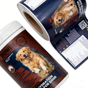 Étiquette personnalisée pour complément alimentaire à base de plantes pour animaux de compagnie, pour des soins naturels de santé animale - Product Image 5