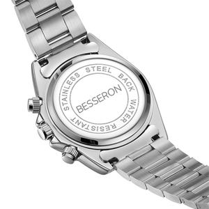 Reloj de Pulsera para Hombre con Movimiento de Cuarzo de Lujo, Logotipo OEM, Correa de Acero Inoxidable a la Moda, Resistente al Agua, 22 mm de Ancho, 42 mm, Analógico, Último Modelo - Product Image 6