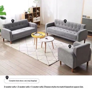 Sofá Cama Plegable Funcional <span class=keywords><strong>de</strong></span> Franela para Apartamentos Pequeños, Dormitorio, Sala <span class=keywords><strong>de</strong></span> Estar y Oficina, para Uso Individual/Doble - Product Image 3