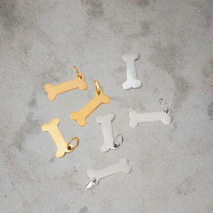 Colgante de Acero Inoxidable con Forma de Animalito para Perros, con Anillo de Salto, para Fabricación de Joyas, Regalo Promocional - Product Image 3