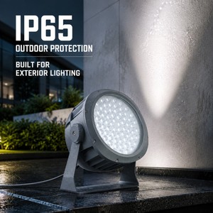 Projecteur LED extérieur haute puissance à contrôle thermique intégré avec support <span class=keywords><strong>en</strong></span> U robuste pour façade de centre commercial - Product Image 3