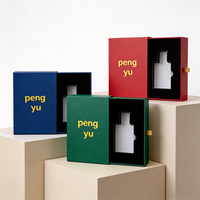 Boîtes en carton rigide coulissantes de luxe de haute qualité avec logo personnalisé, en carton recyclé, pour parfums, bijoux, cadeaux, bougies