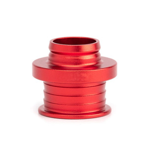 Servicio mecanizado de torneado y fresado CNC personalizado, piezas de coche, Collar de arranque de cambio de aluminio para perillas de cambio - Product Image 2