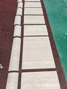 Azulejos de Travertino Blanco Moderno al por Mayor, Pulidos, Ecológicos, Decoración de Paredes Interiores para Baños, Villas, Apartamentos y Hoteles - Product Image 6