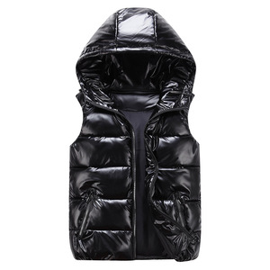 Gilet <span class=keywords><strong>imbottito</strong></span> con cappuccio invernale RNSHANGER giacca senza maniche Casual Outwear caldo <span class=keywords><strong>cappotto</strong></span> impermeabile cappotti - Product Image 1