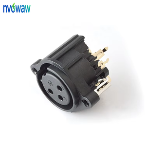 Connecteur de montage sur panneau <span class=keywords><strong>XLR</strong></span>, <span class=keywords><strong>prise</strong></span> audio combinée sans verrouillage, <span class=keywords><strong>prise</strong></span> <span class=keywords><strong>XLR</strong></span> femelle - Product Image 3