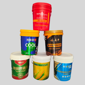 Balde de Armazenamento de Plástico PP Reciclável de 20L Personalizado por Atacado com Tampas, Grau Alimentício, Tambores, Baldes e Barris, Embalagem Segura para Alimentos - Product Image 1