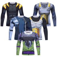 T-shirt d'entraînement à séchage rapide et à séchage rapide pour hommes, impression 3D, respirant, séchage rapide, haut de performance athlétique
