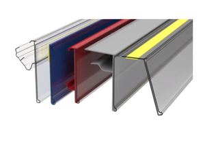 Hot Seller Esl Rail Price Tag Electronic Data <b>Strips</b> Label Holder <b>Plastic</b> Extrusion Pvc for Supermarket Shelves - Product Image 4