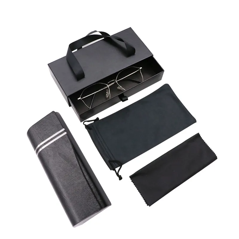 2023 Moda Luxo Óculos De Sol Pacote Caixa De Óculos Designer Gift Drawer Box Embalagem Set Para Óculos