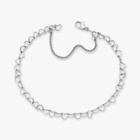 Bracelets en argent sterling 925 avec pendentif complet Fleur de Margarita, Croix et Ailes, pour femmes et hommes, bijoux vintage style street punk