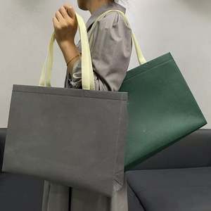 Sac de courses en tissu non tissé, écologique, réutilisable, avec poignées, pour la promotion - Product Image 3